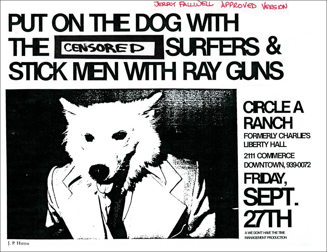 SMWRG Put on the Dog (Jerry Falwell censored version) Poster